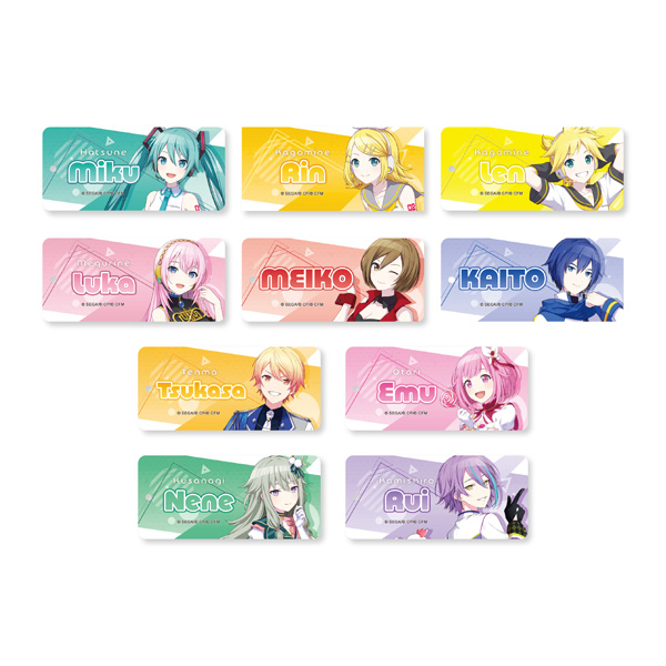 Hatsune Miku Colorful Stage Collab Trading Acrylic Keyholder A