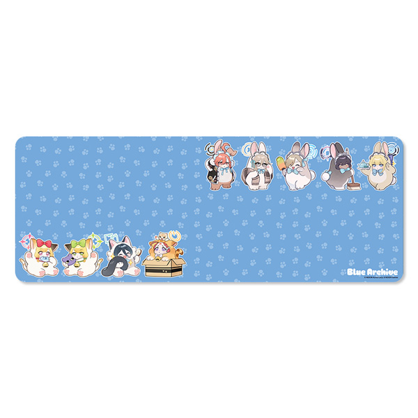 Blue Archive Collab 2nd Anniversary Desk Mat Chibi ver.