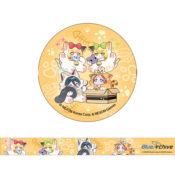 Blue Archive Collab 2nd Anniversary Washi Tape – Game Development Department