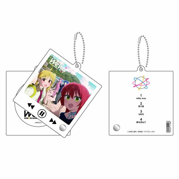 BOCCHI THE ROCK! [We Will] Live Tour Visual  CD Case Style Acrylic Keyholder