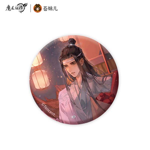 Grandmaster of Demonic Cultivation Spring Series Can Badge – Lan Wangji