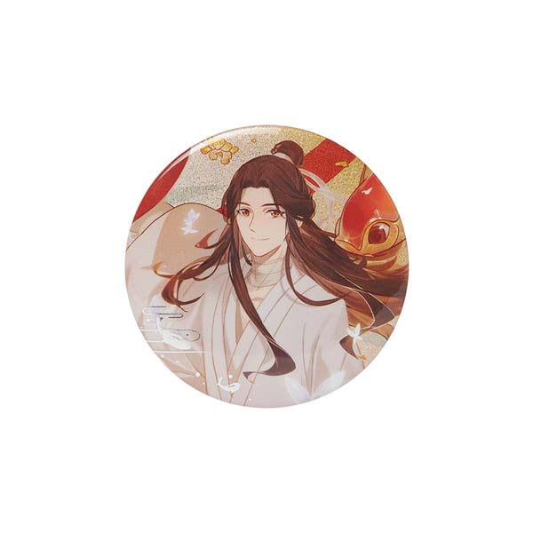 Heaven Official’s Blessing Dong Hua Hologram Can Badge – Xie Lian ver.