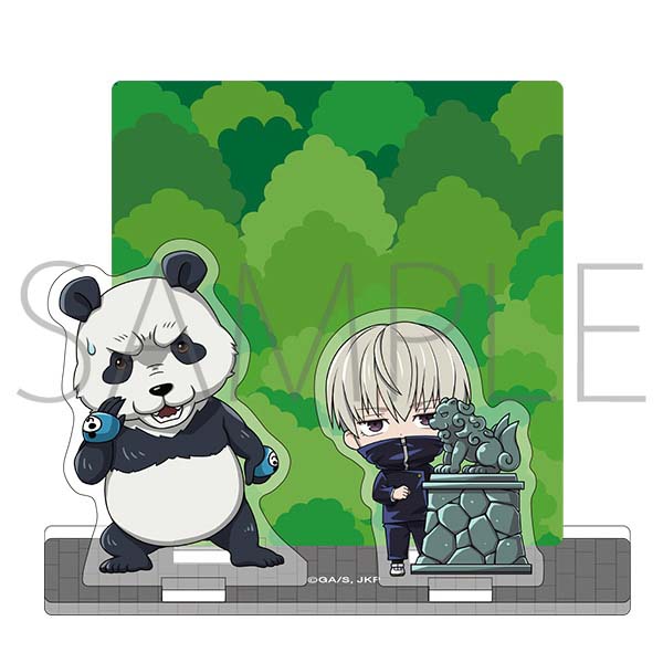 Jujutsu Kaisen Chibi ver Acrylic Stand – Inumaki & Panda