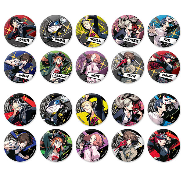 Persona 5 Royal Collab Trading Can Badge
