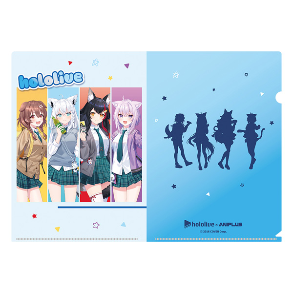 hololive 3 x ANIPLUS Clear File Uniform ver. – GAMERS